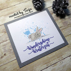 Karten-Kunst Clear Stamps KK-0115 - Kalligraphie im Dezember