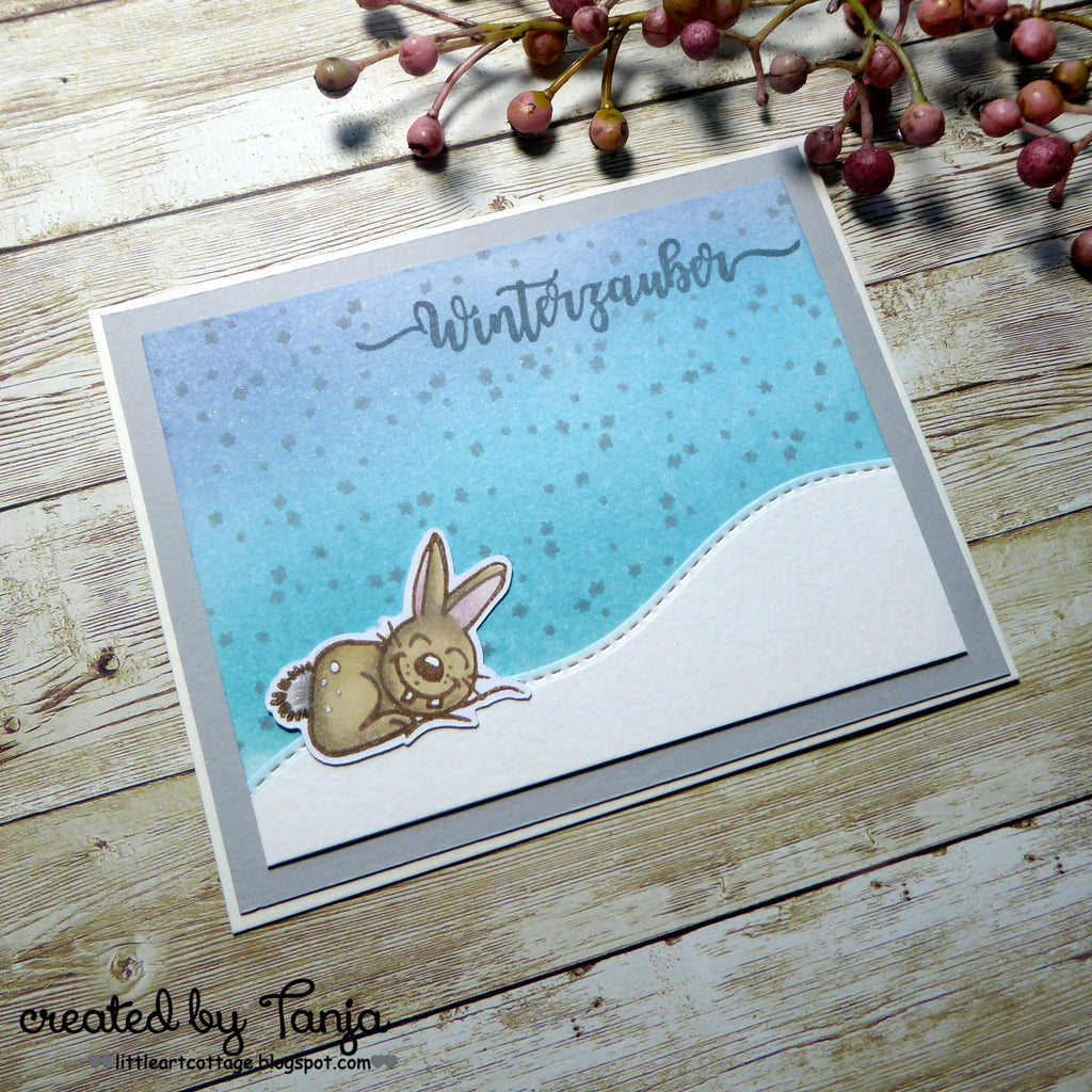 Karten-Kunst Clear Stamps KK-0115 - Kalligraphie im Dezember