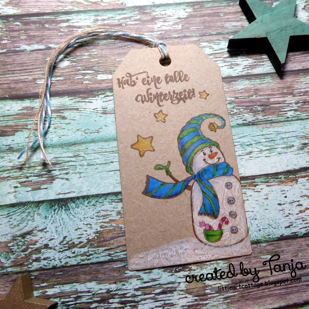 Karten-Kunst Clear Stamps KK-0121 - Braver Schneemann