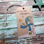 Karten-Kunst Clear Stamps KK-0121 - Braver Schneemann