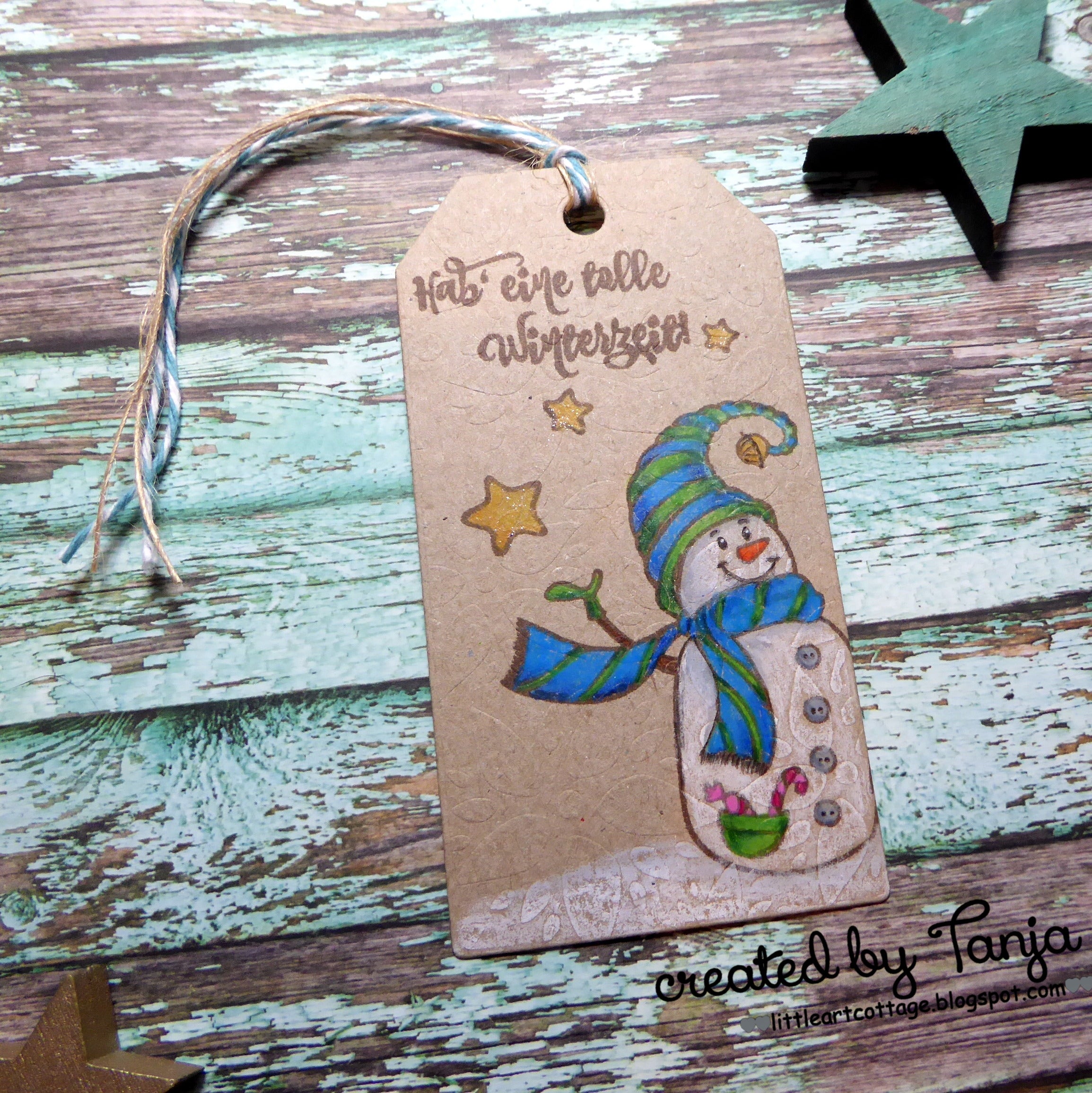 Karten-Kunst Clear Stamps KK-0121 - Braver Schneemann