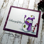 Karten-Kunst Clear Stamps KK-0115 - Kalligraphie im Dezember