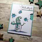 Karten-Kunst Clear Stamps KK-0121 - Braver Schneemann