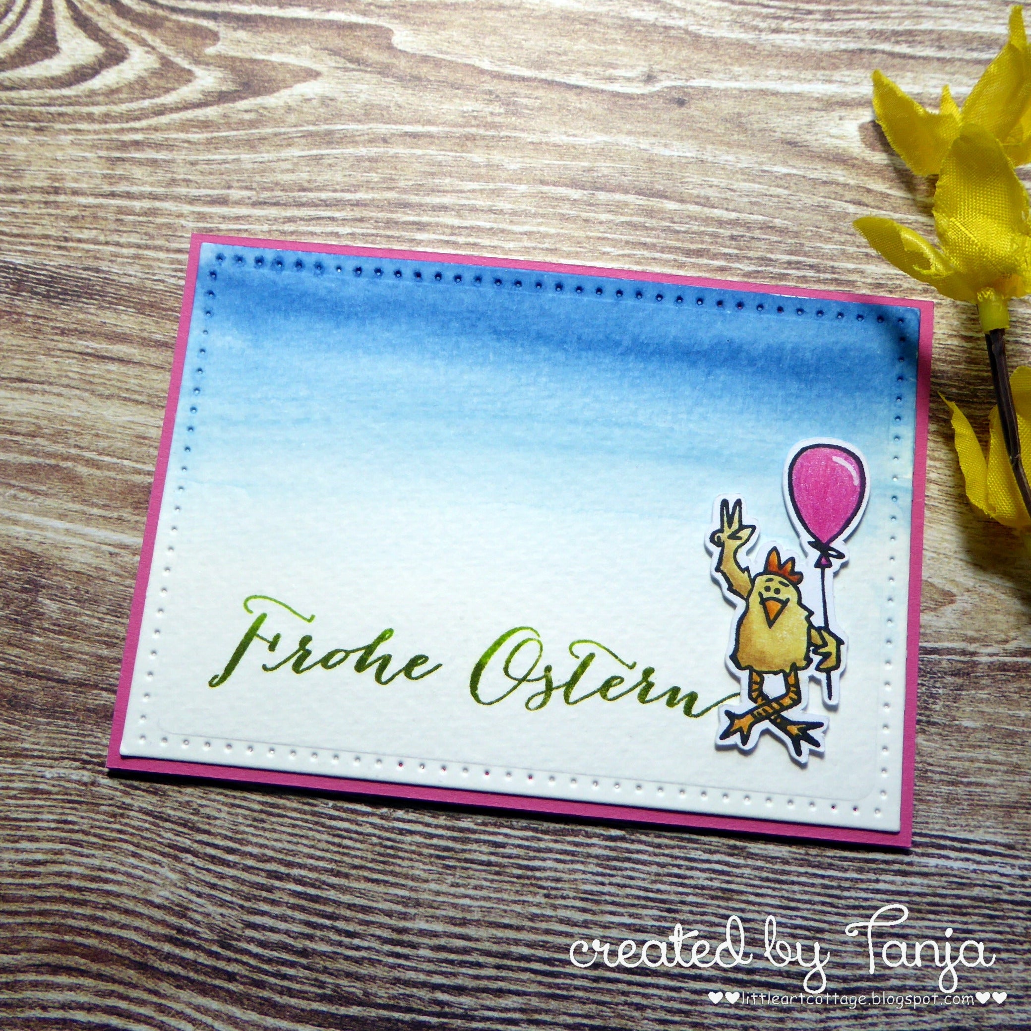 Karten-Kunst Clear Stamps KK-0032 - Große Worte „vom Osterhasen“