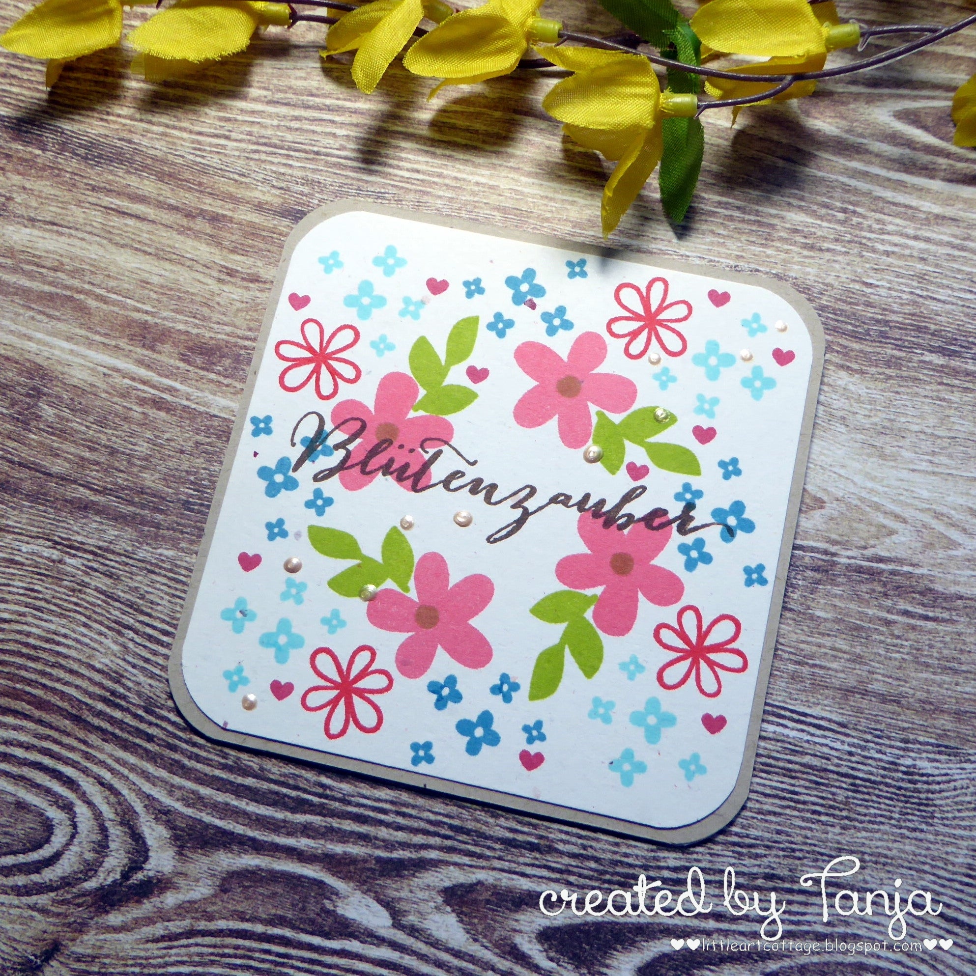 Karten-Kunst Clear Stamps KK-0033 - Große Worte „Frühlingserwachen“