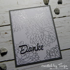 Karten-Kunst Clear Stamps KK-0135 - Chrysanthemum