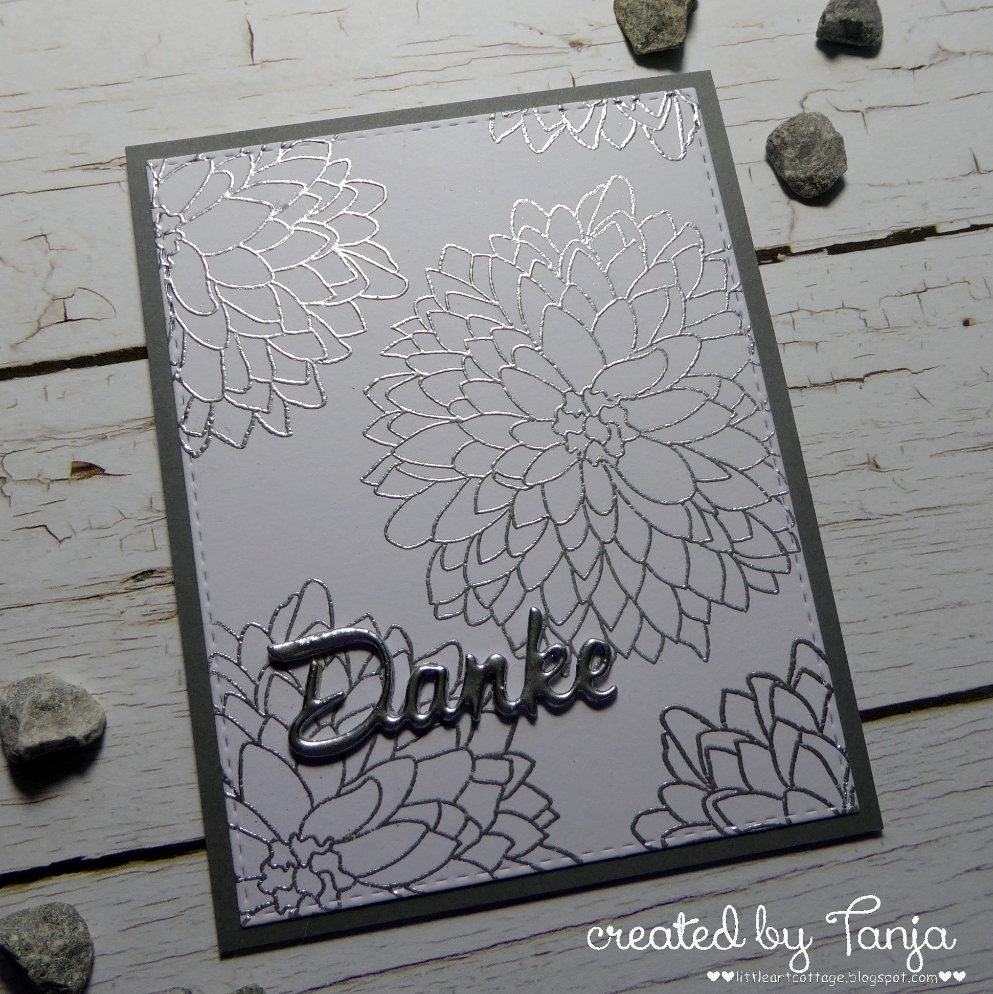 Karten-Kunst Clear Stamps KK-0135 - Chrysanthemum