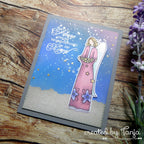 Karten-Kunst Clear Stamps KK-0104 - Sternen-Engel