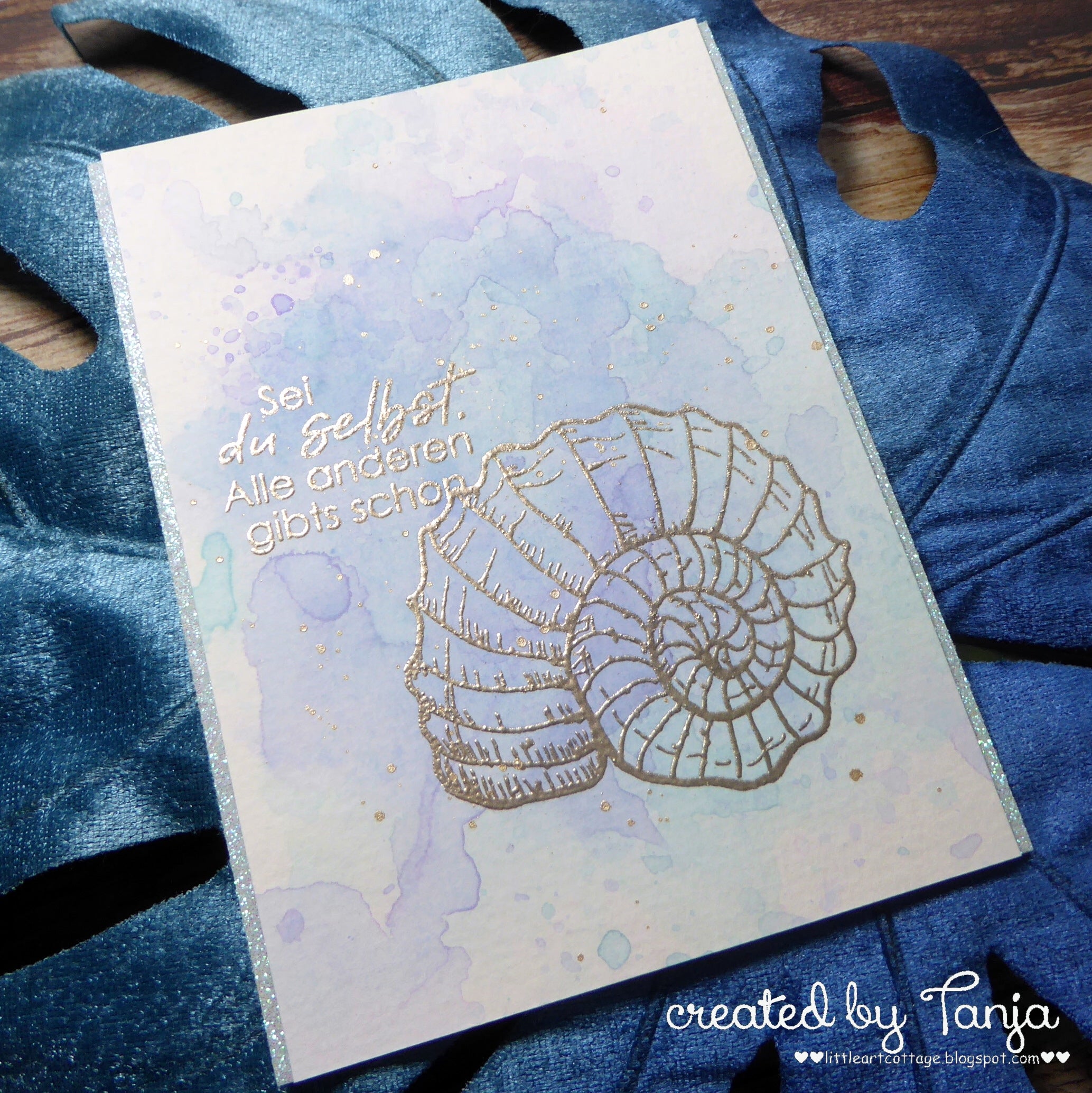 Karten-Kunst Clear Stamps KK-0157 - Ammonit