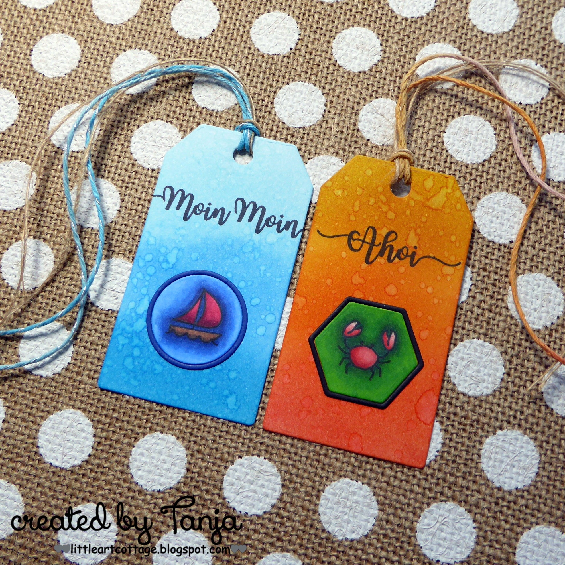 Karten-Kunst Clear Stamps KK-0166 - Mini Frames At the Sea - maritime Mini-Rahmen & Symbole