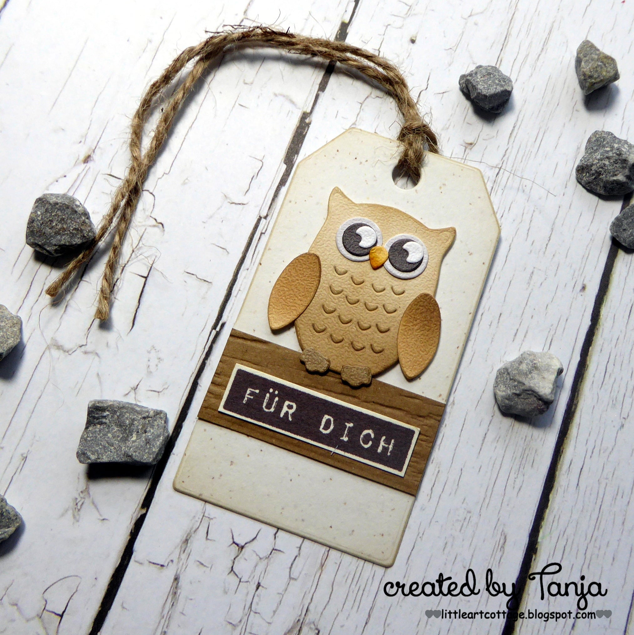 Karten-Kunst Stanzschablone kk-D117 - Mini Owl