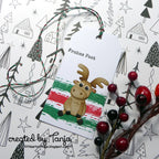 Karten-Kunst Stanzschablone kk-D124 - Mini Reindeer