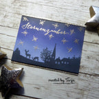 Karten-Kunst Clear Stamps KK-0172 - Skyline Winter Village