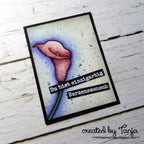 Karten-Kunst Clear Stamps KK-0181 - Scribble Callas