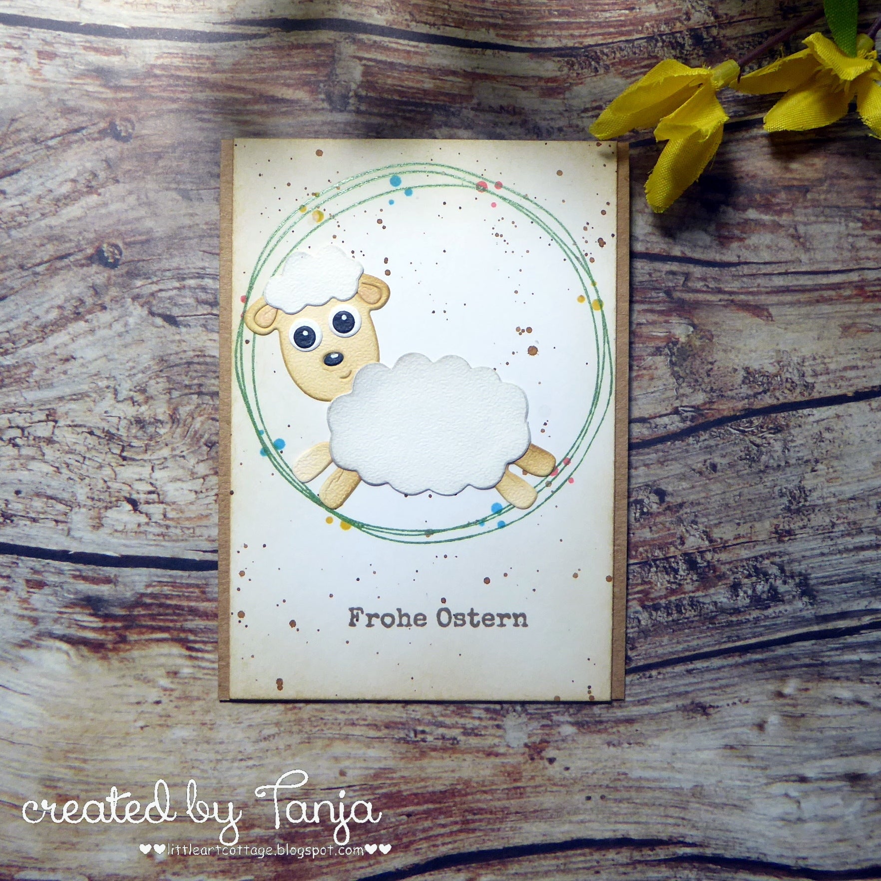 Karten-Kunst Stanzschablone kk-D139 - Mini Sheep