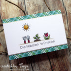 Karten-Kunst Clear Stamps KK-0194 - Mini Frames Garden