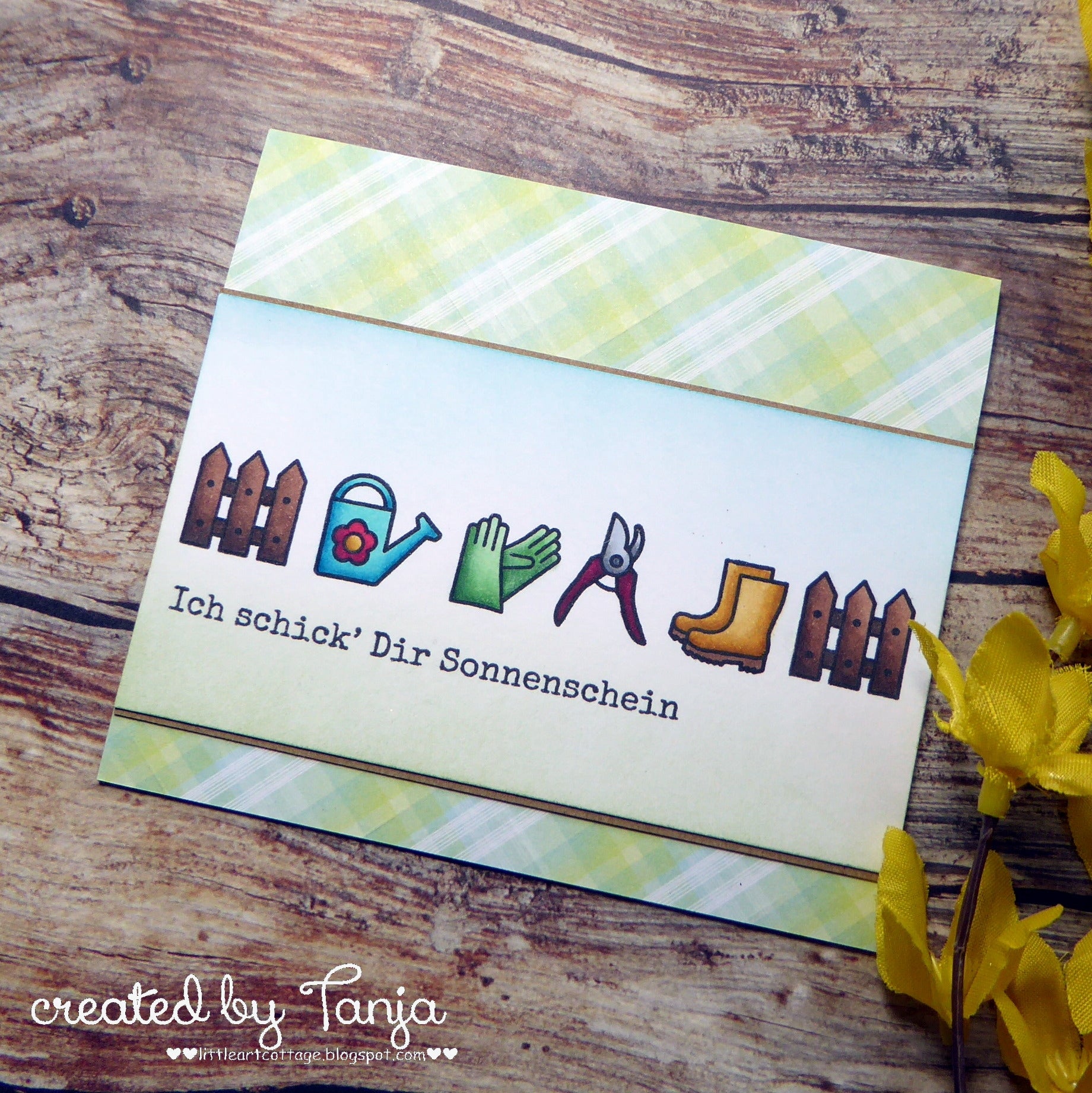 Karten-Kunst Clear Stamps KK-0194 - Mini Frames Garden