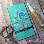 Karten-Kunst Clear Stamps KK-0167 - Scribble Roses