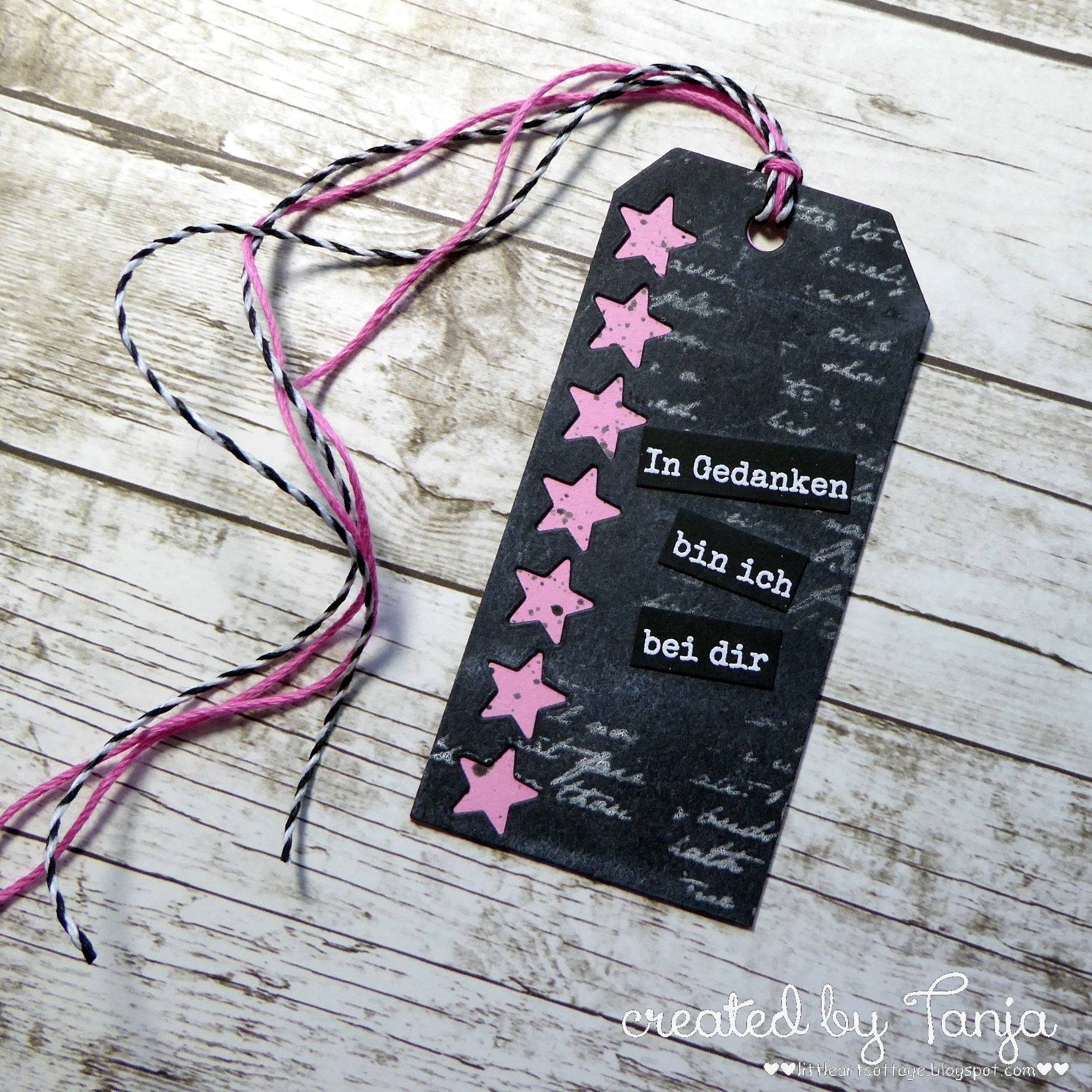 Karten-Kunst Stanzschablone kk-D065 - Tags