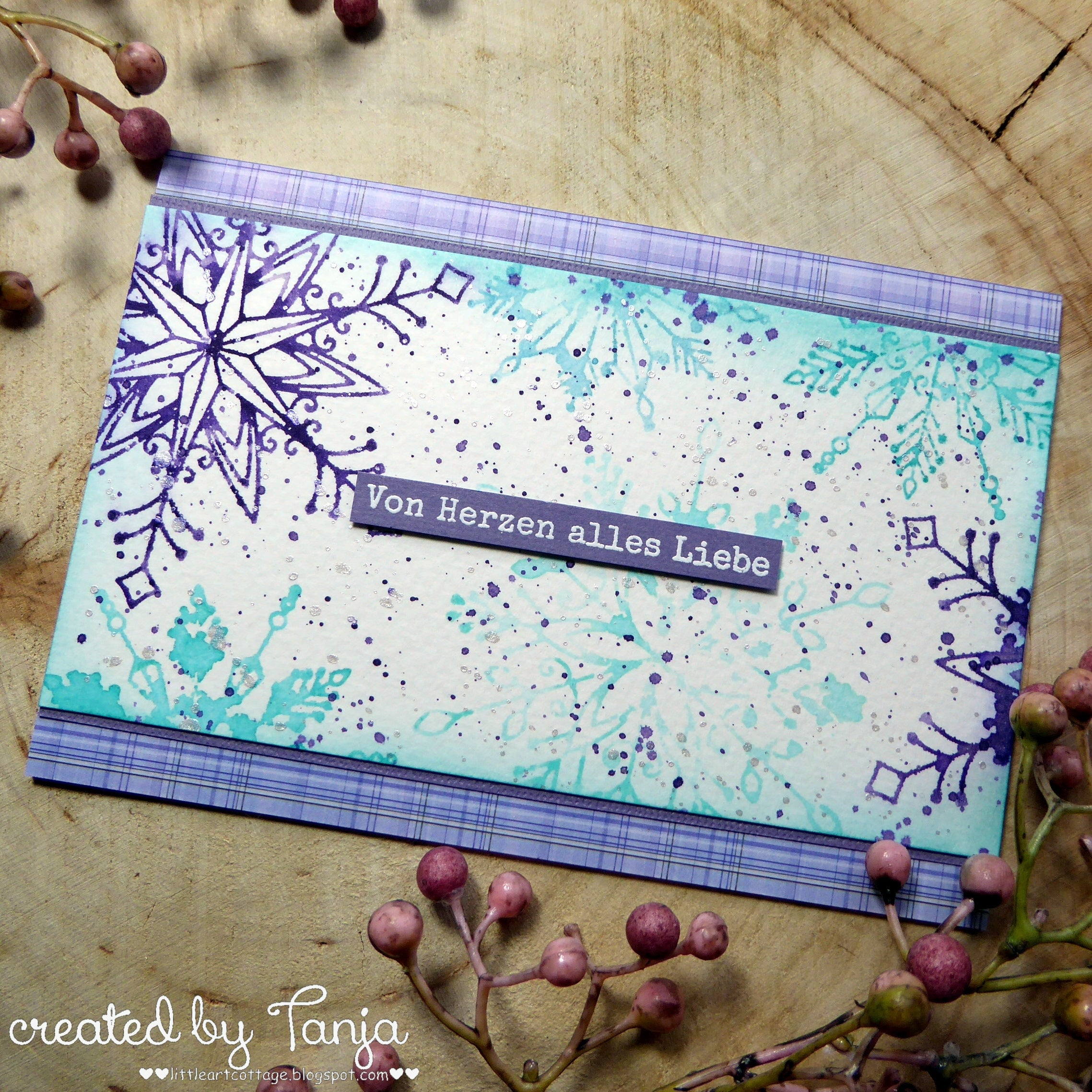 Karten-Kunst Clear Stamps KK-0207 - Zauberhafte Schneeflocken