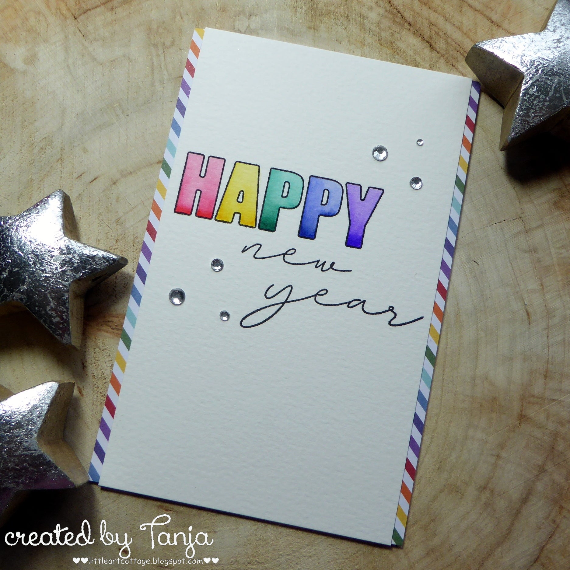 Karten-Kunst Clear Stamps KK-0205 - Mega Happy Birthday / New Year