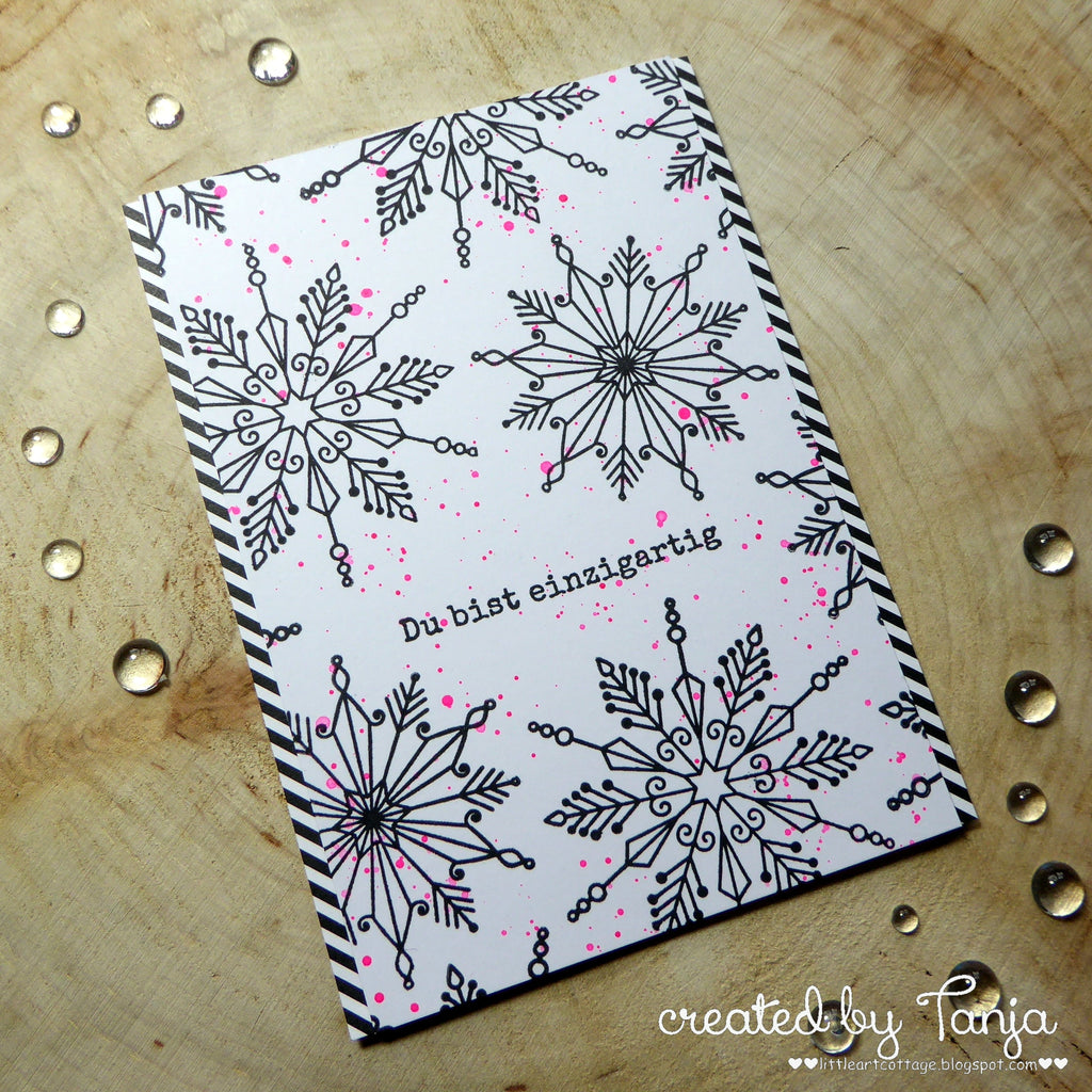 Karten-Kunst Clear Stamps KK-0207 - Zauberhafte Schneeflocken