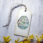 Karten-Kunst Stanzschablone kk-D065 - Tags