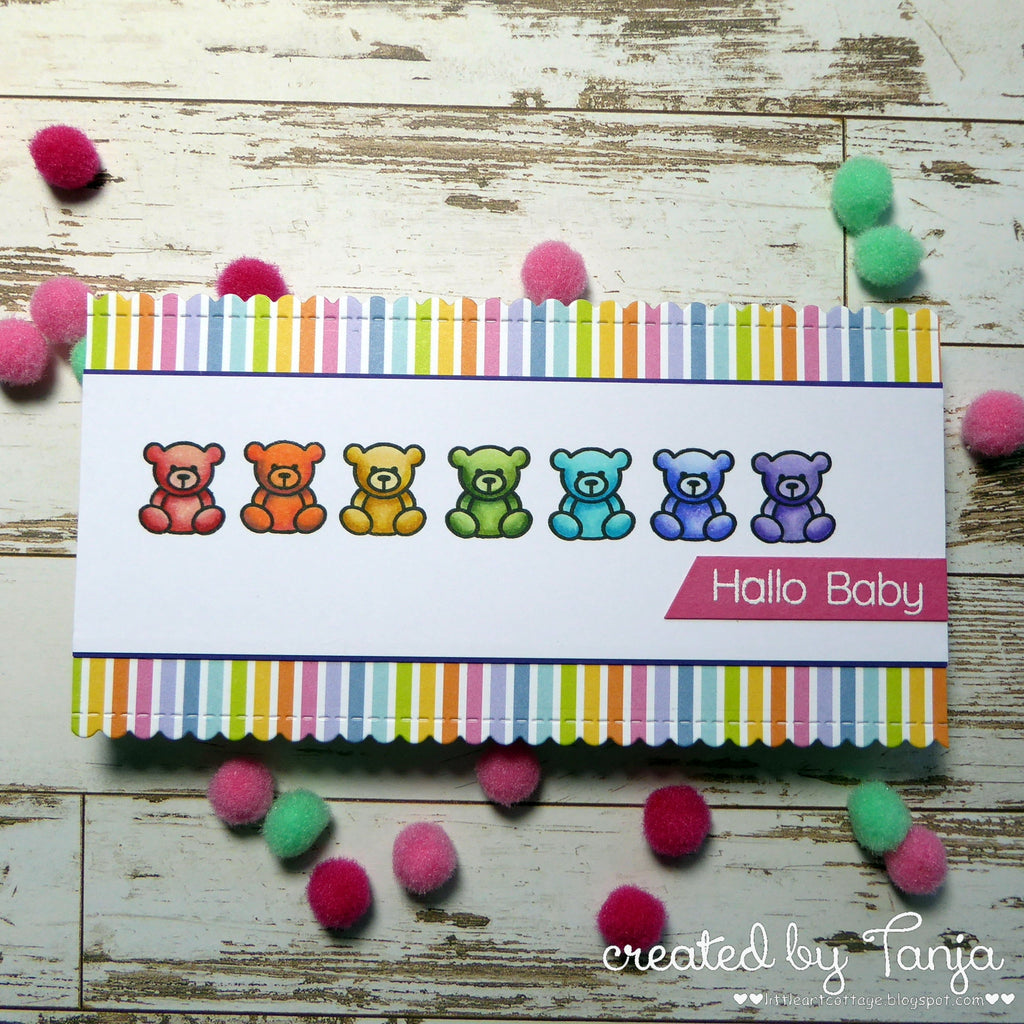 Karten-Kunst Clear Stamps KK-0212 - Riesiges Hallo