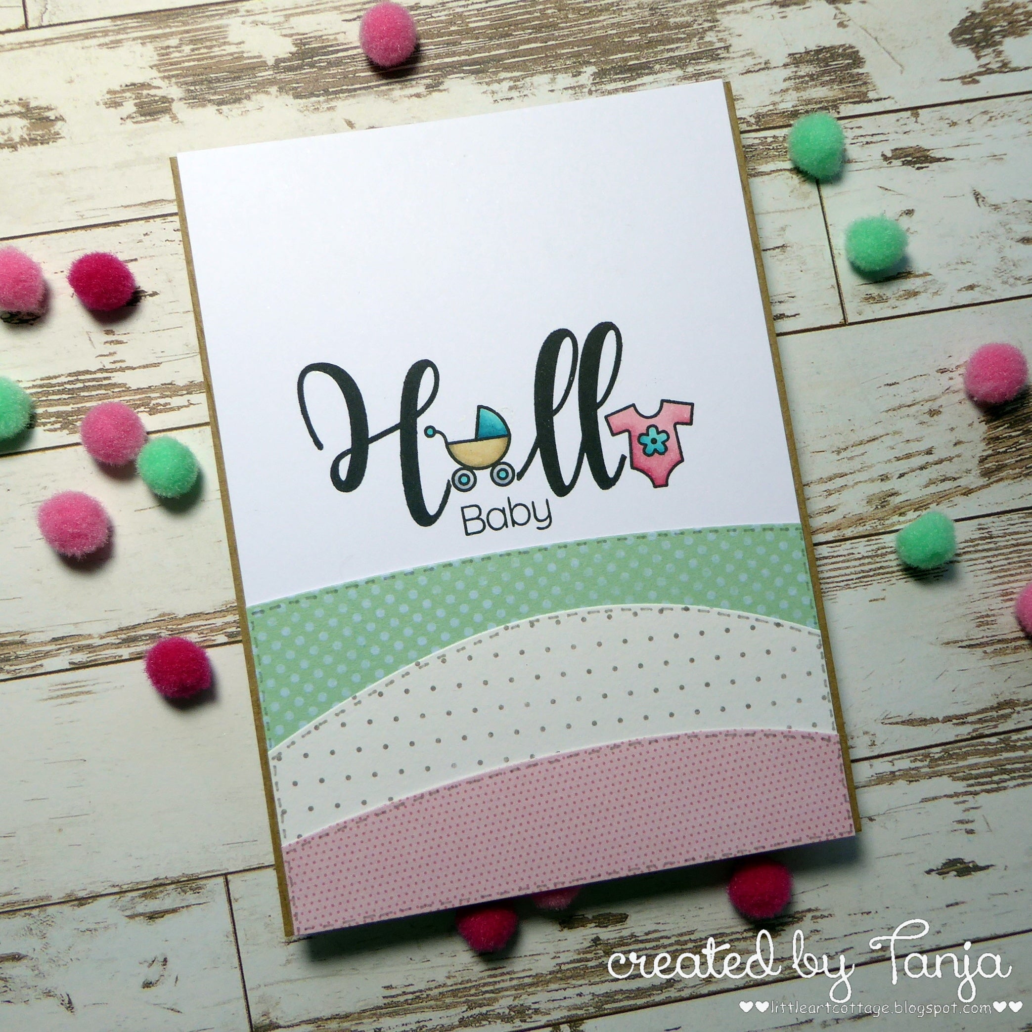 Karten-Kunst Clear Stamps KK-0212 - Riesiges Hallo