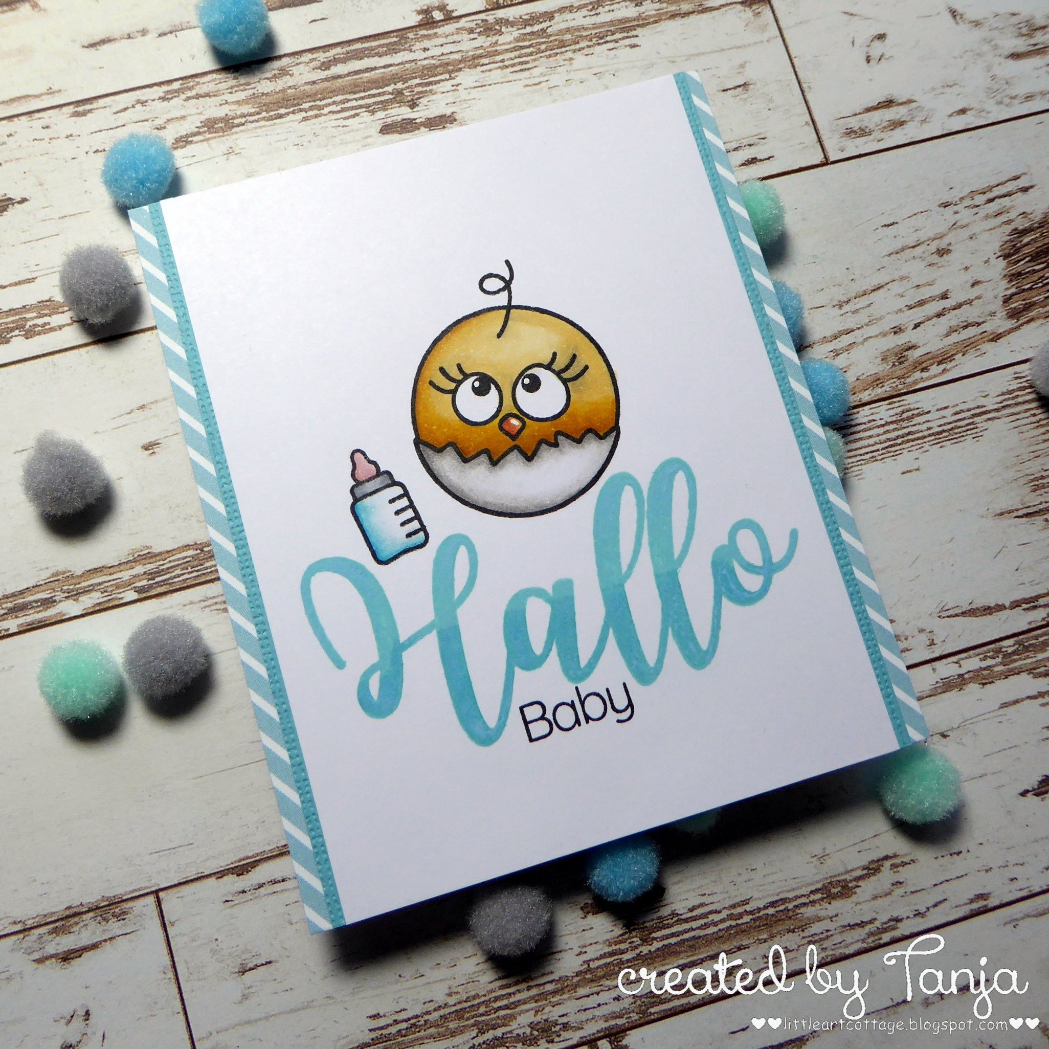 Karten-Kunst Clear Stamps KK-0210 - Kükenfamilie Egg People