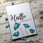 Karten-Kunst Clear Stamps KK-0212 - Riesiges Hallo