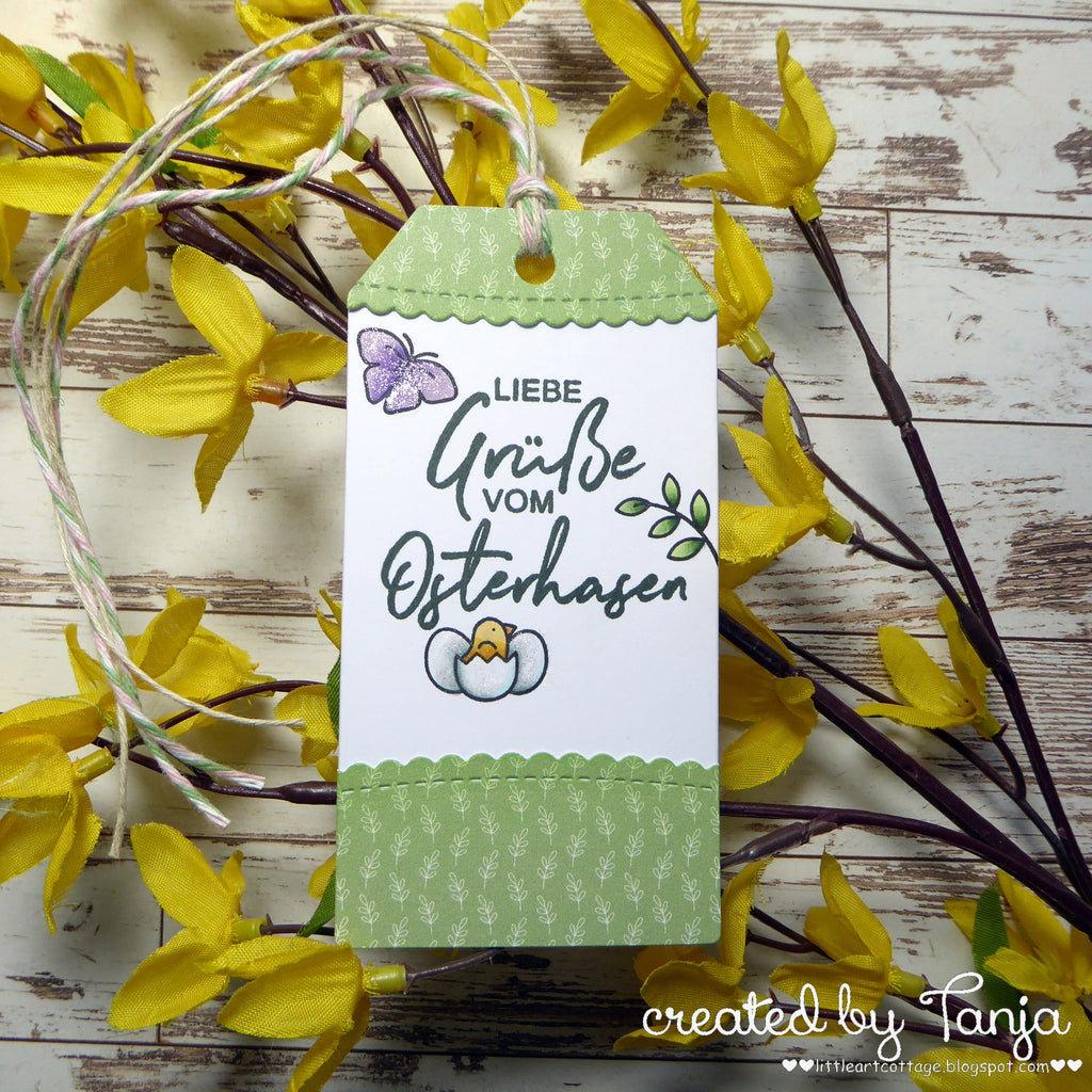 Karten-Kunst Clear Stamps KK-0211 - Spruch-Kombinationen Ostern