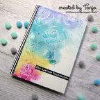 Karten-Kunst Clear Stamps KK-0167 - Scribble Roses