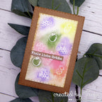 Karten-Kunst Clear Stamps KK-0219 - Mini Frames Obst