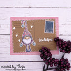 Karten-Kunst Clear Stamps KK-0222 - Abstrakte Tannen