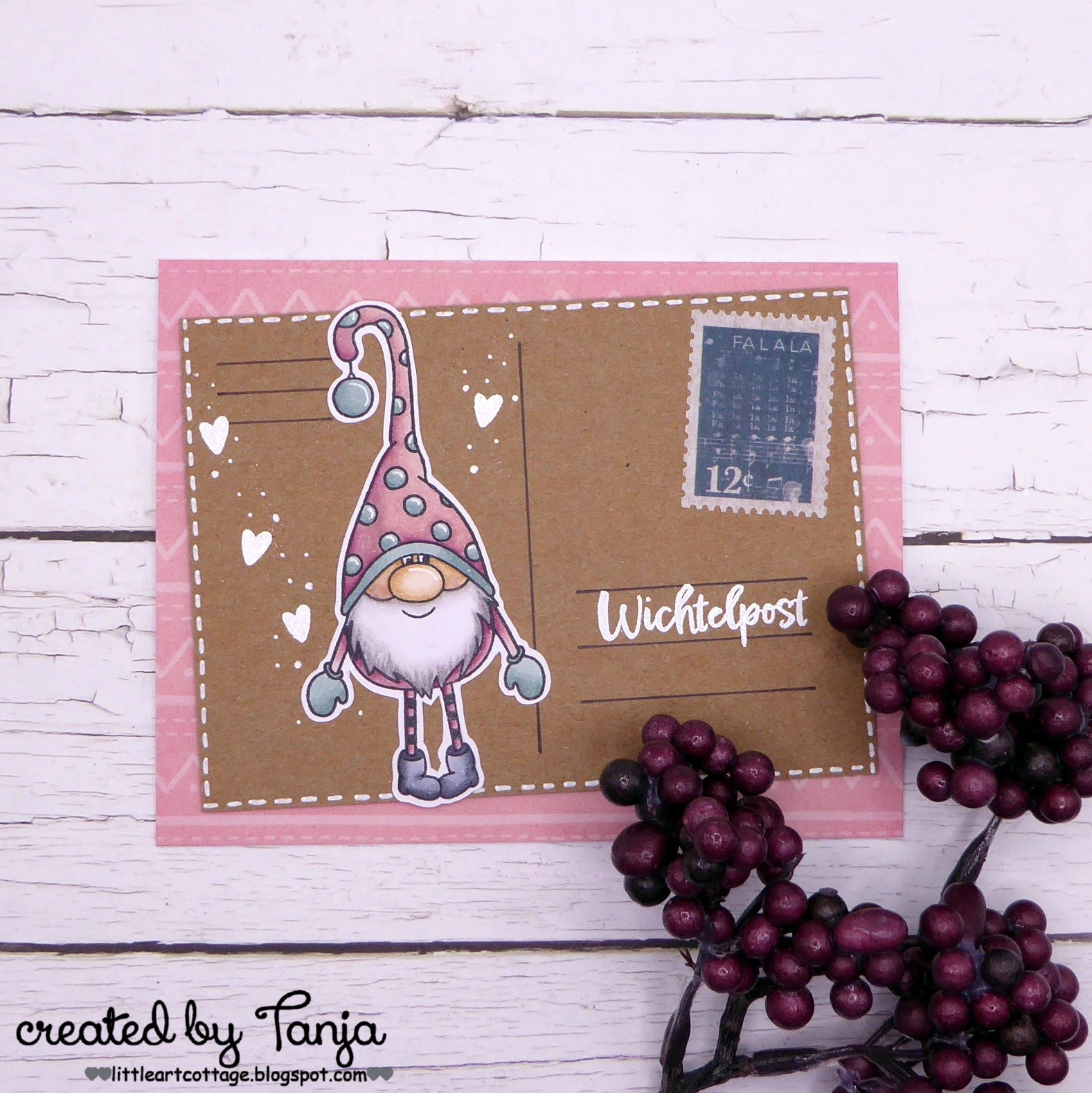 Karten-Kunst Clear Stamps KK-0226 - Wichtelgrüße