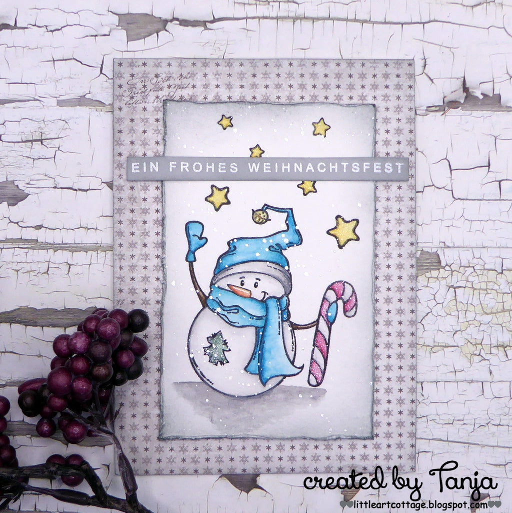 Karten-Kunst Clear Stamps KK-0201 - Weihnachten modern