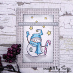 Karten-Kunst Clear Stamps KK-0201 - Weihnachten modern