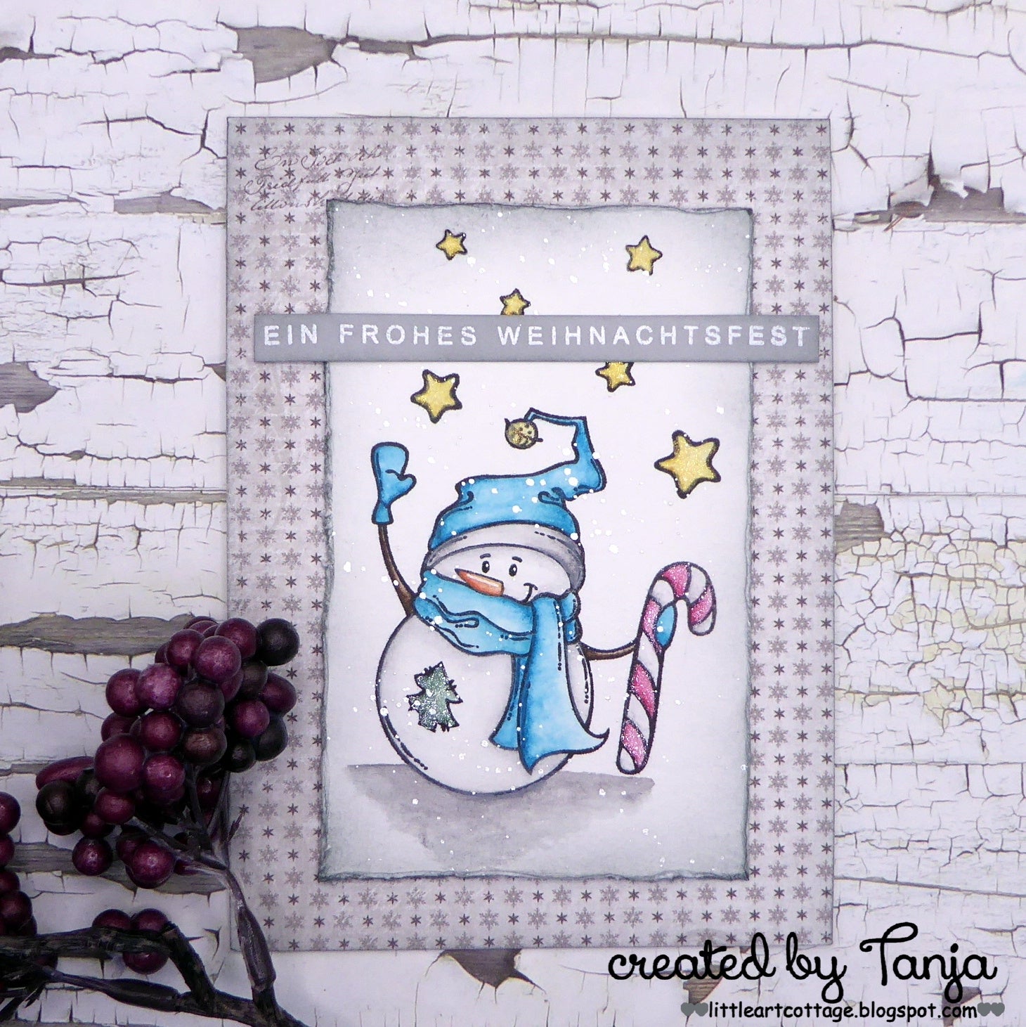 Karten-Kunst Clear Stamps KK-0201 - Weihnachten modern