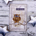 Karten-Kunst Clear Stamps Groß KK-0227 - Sternenschweif