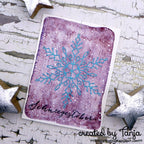 Karten-Kunst Stanzschablone Große Schneeflocke kk-D190 - Large Snowflake