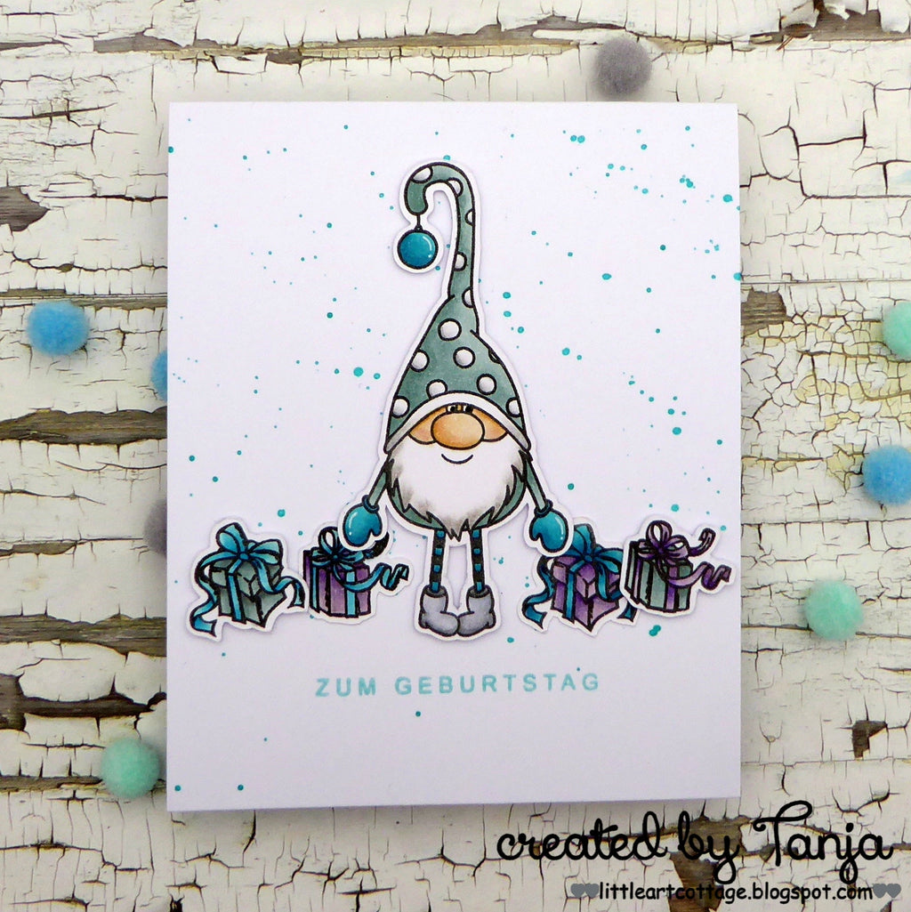 Karten-Kunst Clear Stamps KK-0226 - Wichtelgrüße