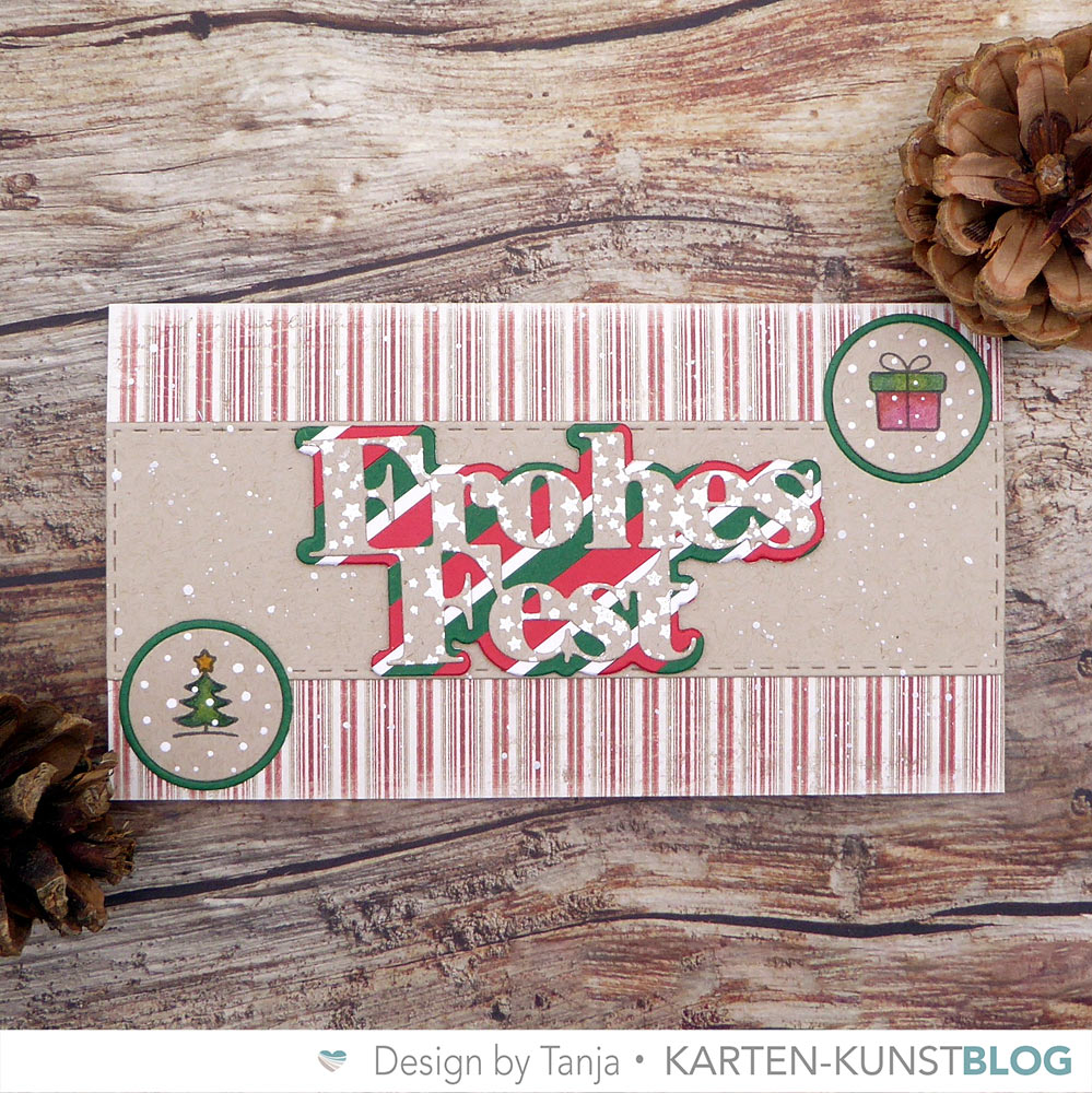 Karten-Kunst Clear Stamps KK-0175 - Mini Frames Christmas