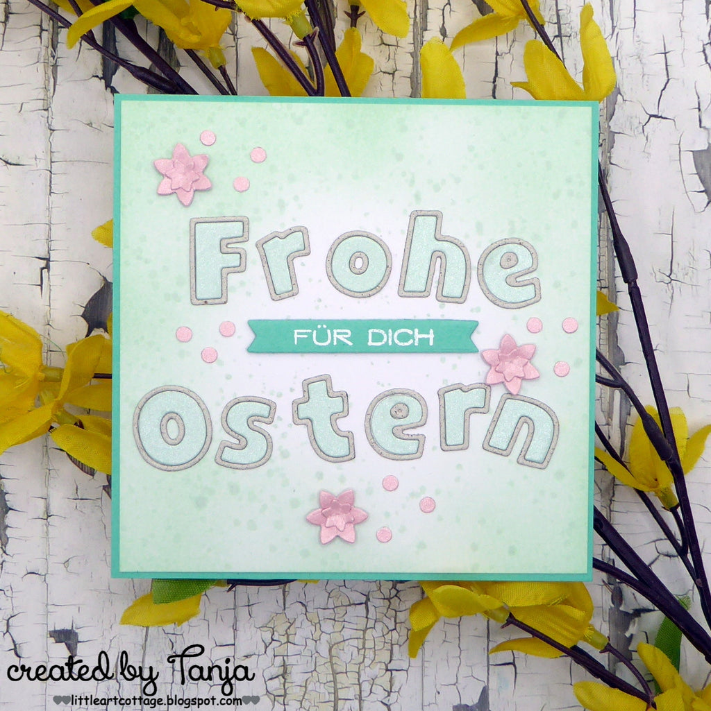 Karten-Kunst Stanzschablone kk-D135 - Lucky Alphabet Lower Case