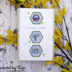 Karten-Kunst Clear Stamps KK-0187 - Mini Frames Spring