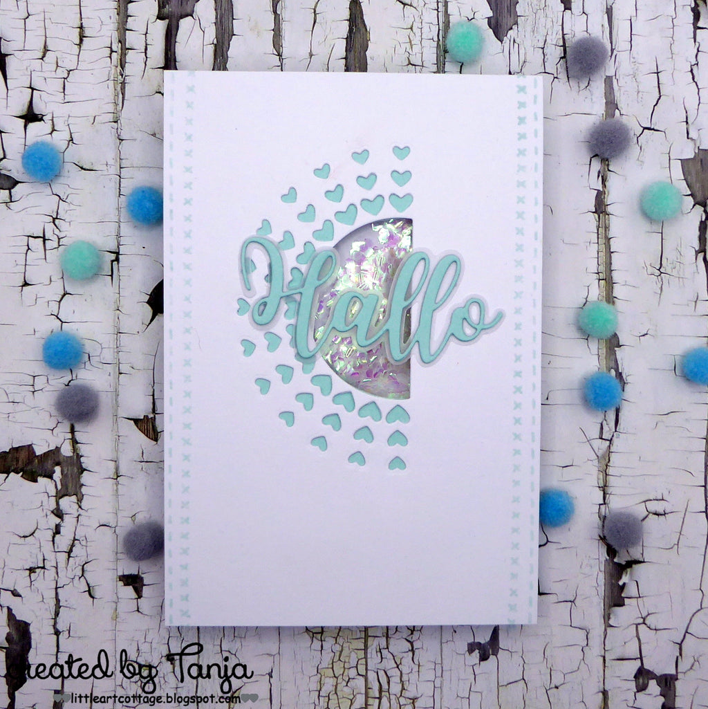 Karten-Kunst Clear Stamps KK-0233 - Borders / Bordüren