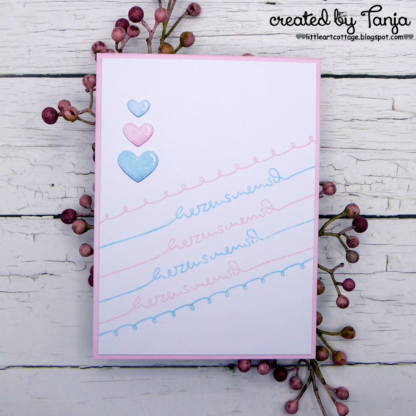 Karten-Kunst Clear Stamps KK-0233 - Borders / Bordüren