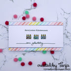 Karten-Kunst Clear Stamps KK-0243 - Schriftzug-Set zum Geburtstag