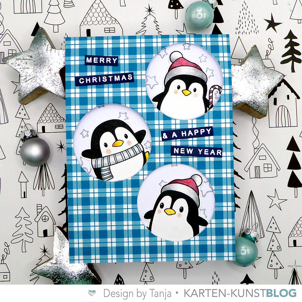 Karten-Kunst Clear Stamps KK-0248 - Penguins