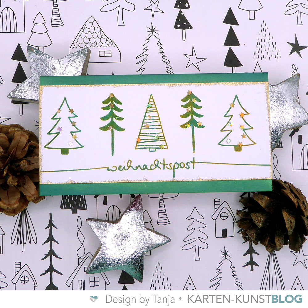 Karten-Kunst Clear Stamps KK-0249 - Schriftzug-Set Feiertage